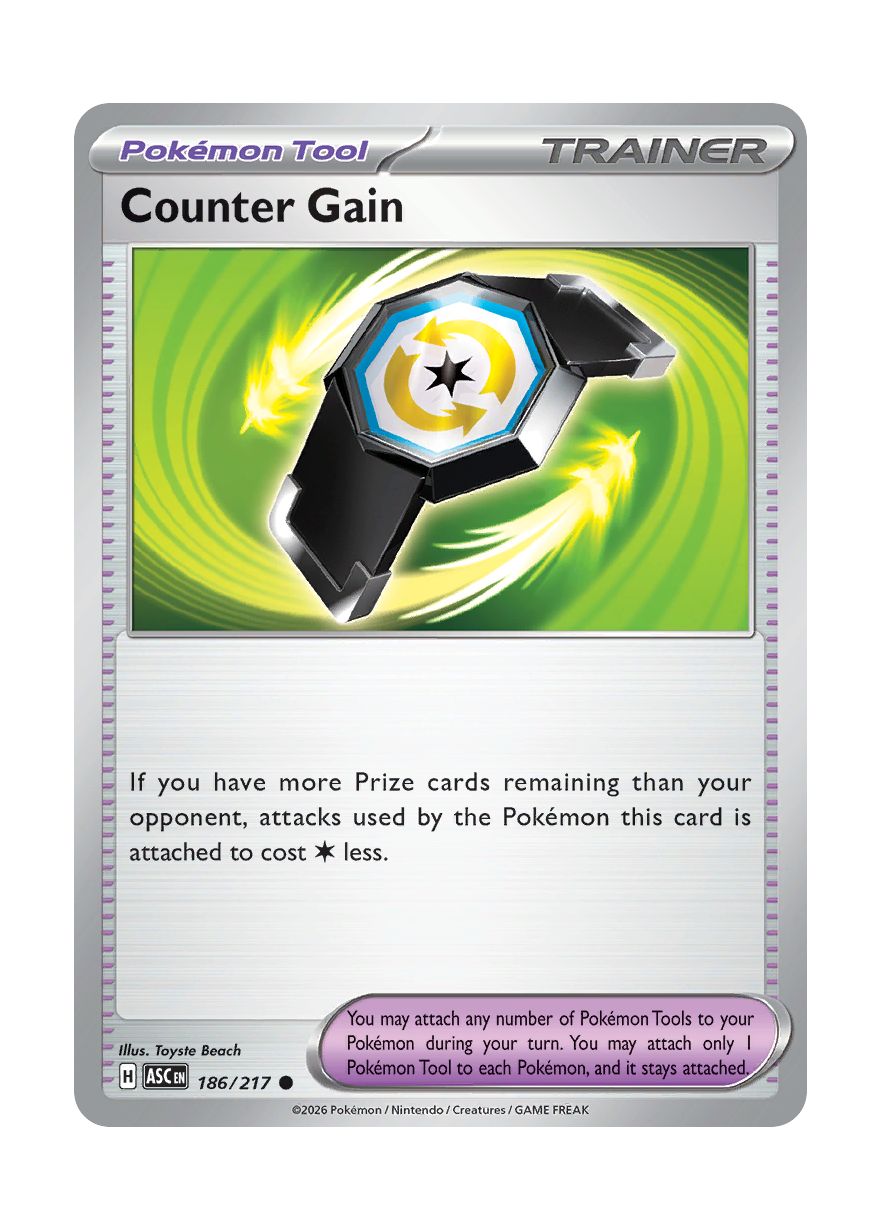 Counter Gain (186/217) - Ascended Heroes
