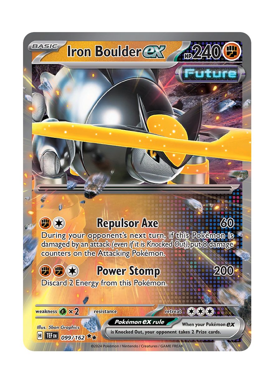 Iron Boulder ex (099/162) - Temporal Forces