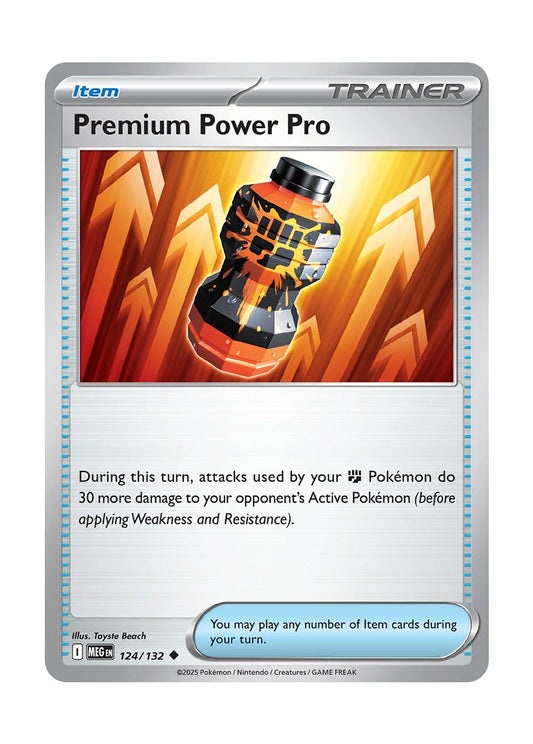 Premium Power Pro (124/132) - Mega Evolution