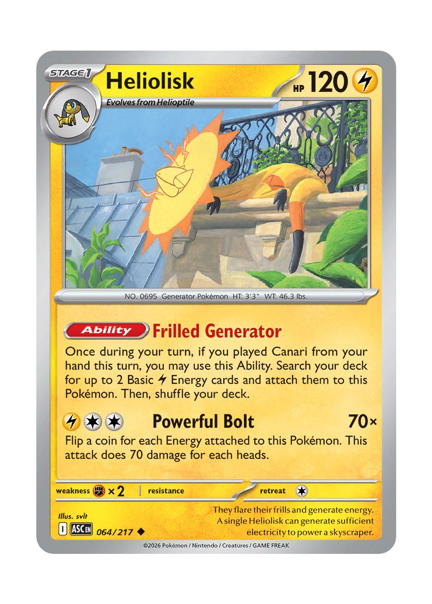 Heliolisk (064/217) - Ascended Heroes