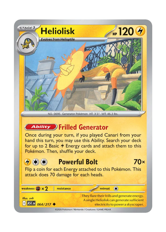 Heliolisk (064/217) - Ascended Heroes