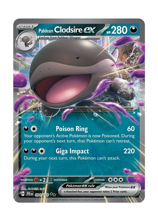 Paldean Clodsire ex (094/159) - Journey Together