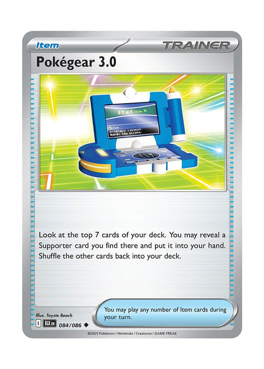 Pokégear 3.0 (084/86) - Black Bolt