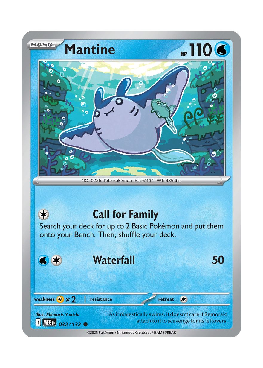 Mantine (032/132) - Mega Evolution