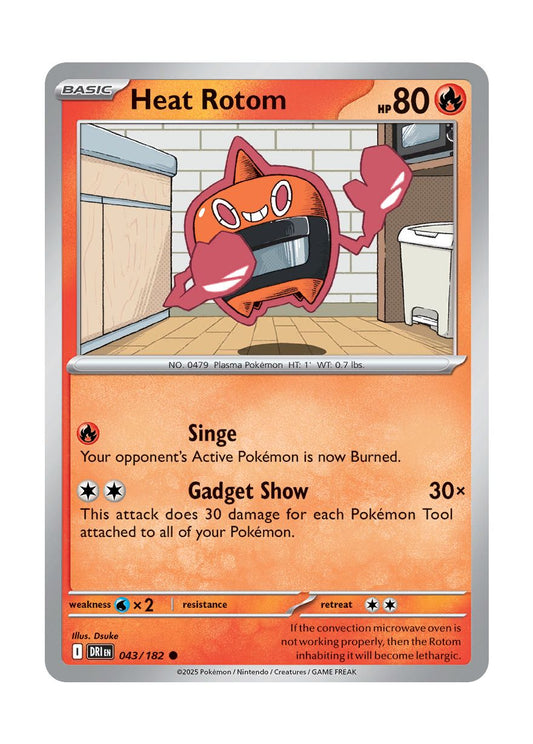 Heat Rotom (043/182) - Destined Rivals