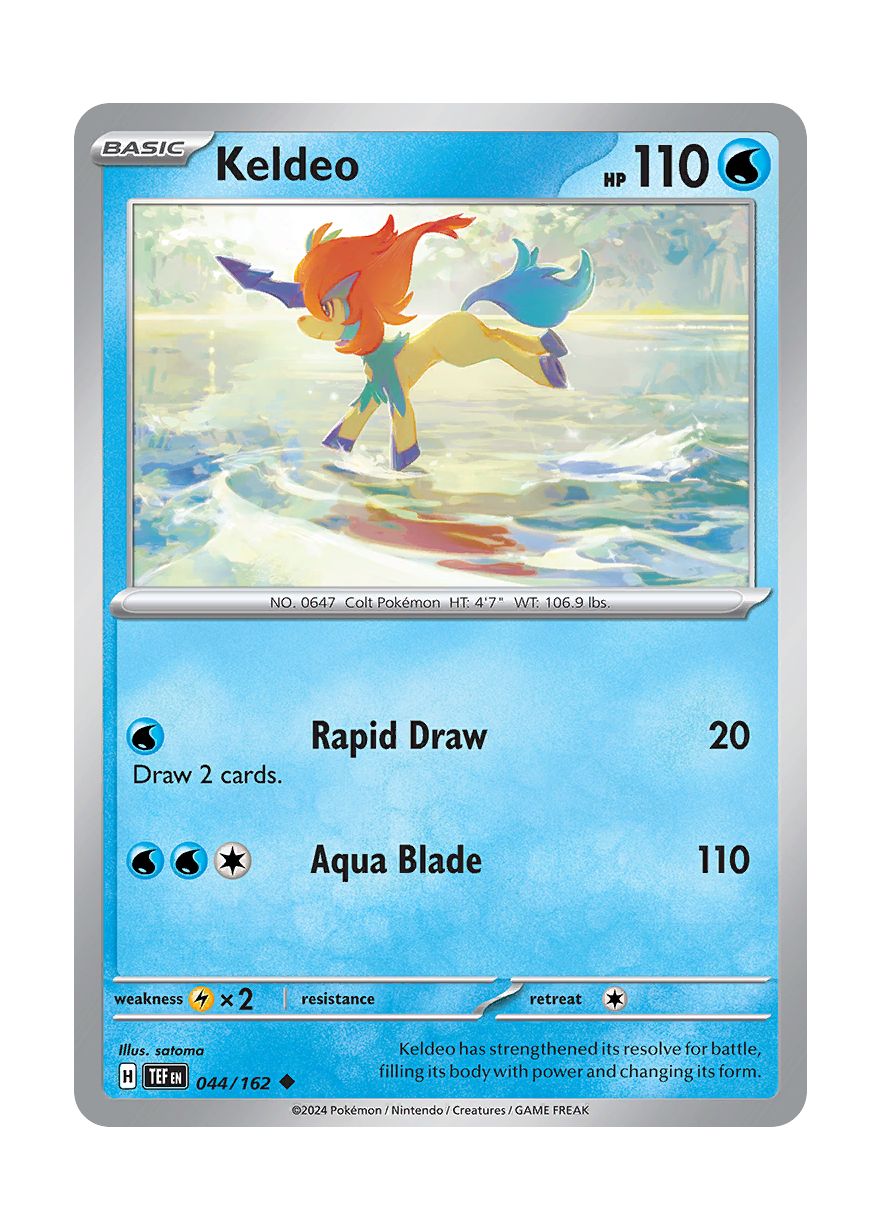 Keldeo (044/162) - Temporal Forces