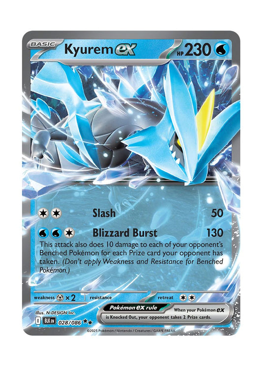 Kyurem ex (028/86) - Black Bolt