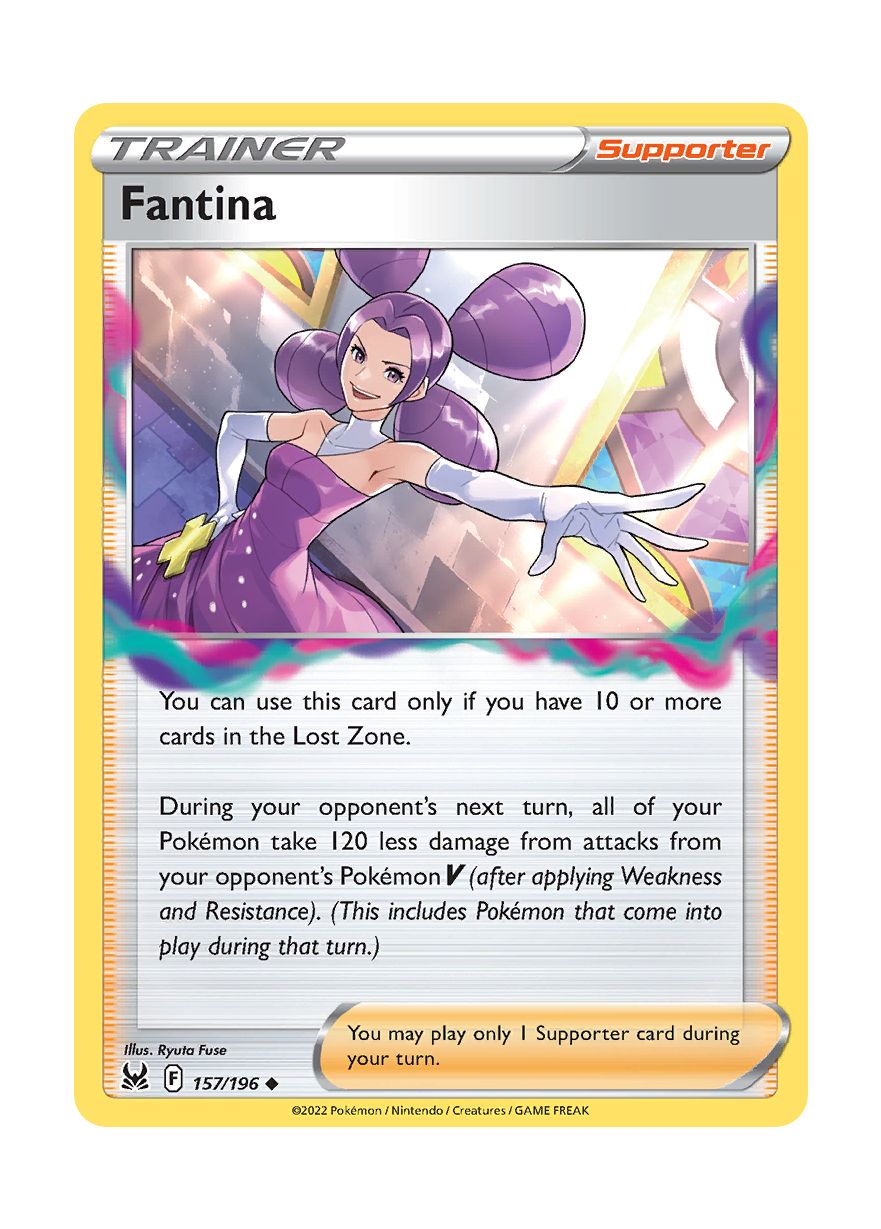 Fantina - Reverse Holo (157/196) - Lost Origin