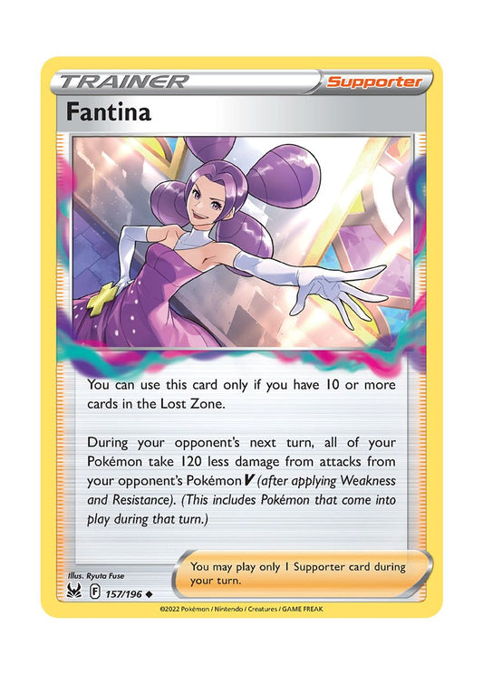 Fantina - Reverse Holo (157/196) - Lost Origin
