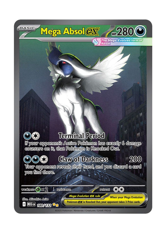 Mega Absol ex (180/132) - Mega Evolution