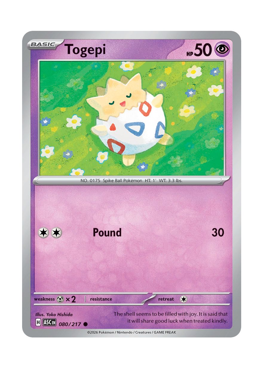 Togepi (080/217) - Ascended Heroes