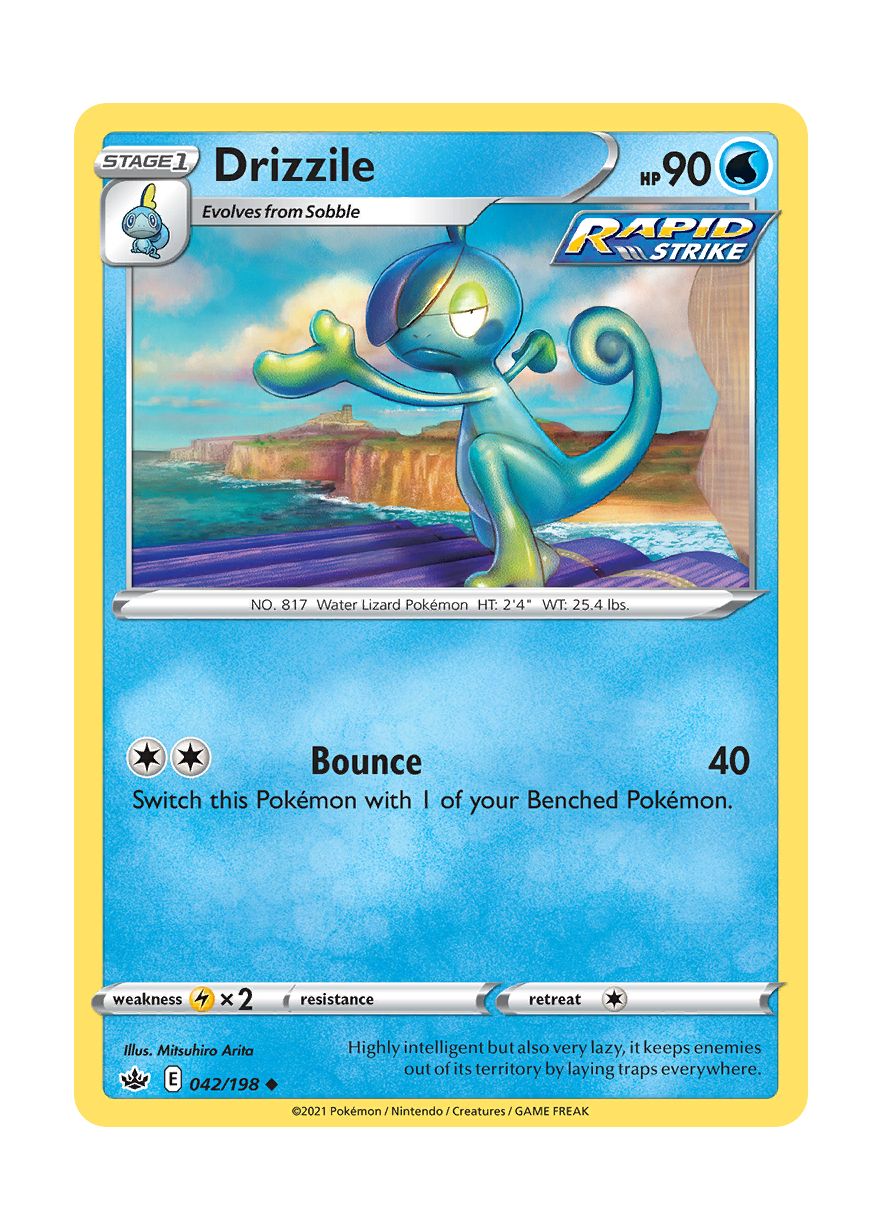Drizzile - Reverse Holo (042/198) - Chilling Reign