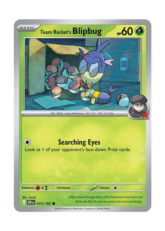 Team Rocket's Blipbug (015/182) - Destined Rivals