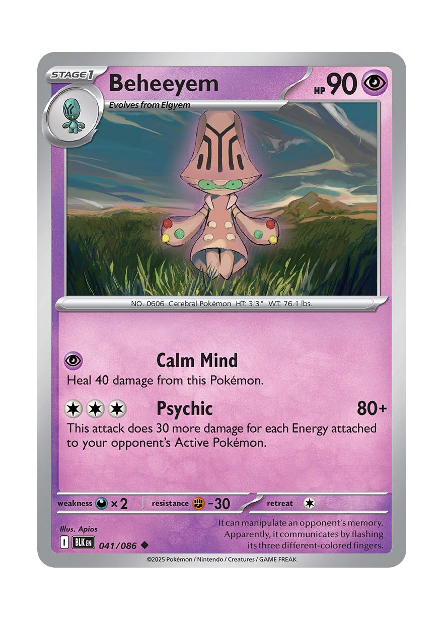 Beheeyem (041/86) - Black Bolt