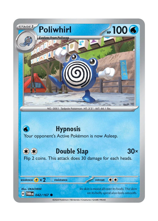 Poliwhirl - Reverse Holo (042/167) - Twilight Masquerade