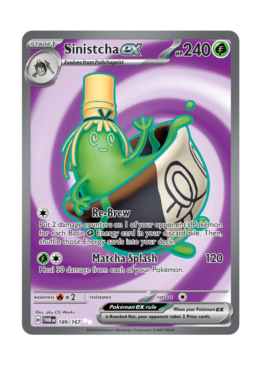 Sinistcha ex (189/167) - Twilight Masquerade