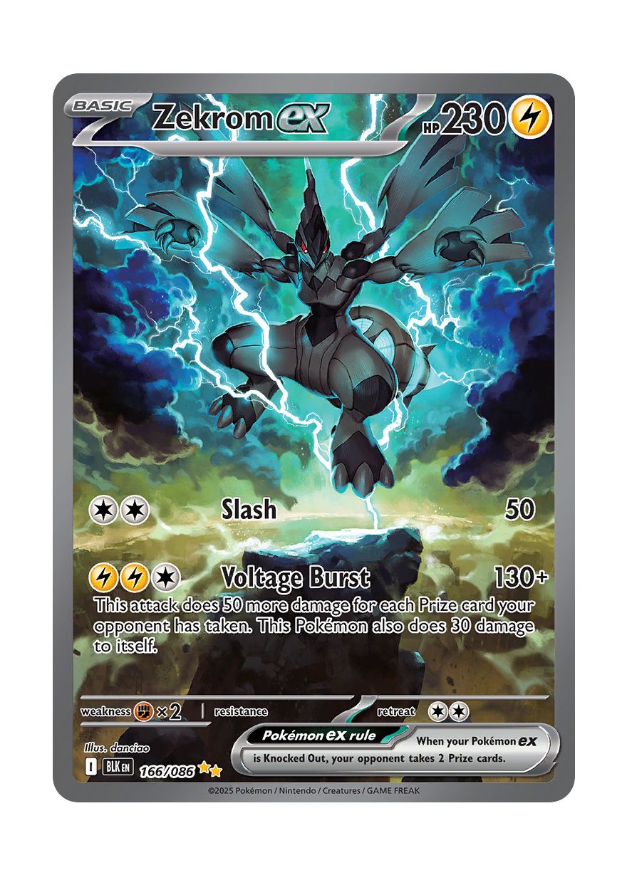 Zekrom ex (166/86) - Black Bolt