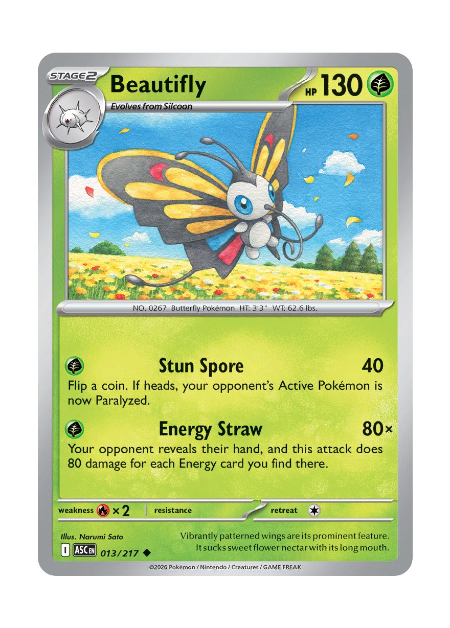 Beautifly (013/217) - Ascended Heroes