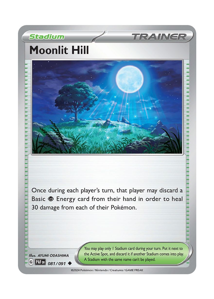 Moonlit Hill - Reverse Holo (081/91) - Paldean Fates
