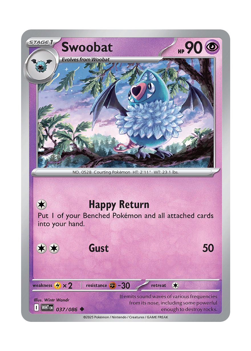 Swoobat (037/86) - White Flare