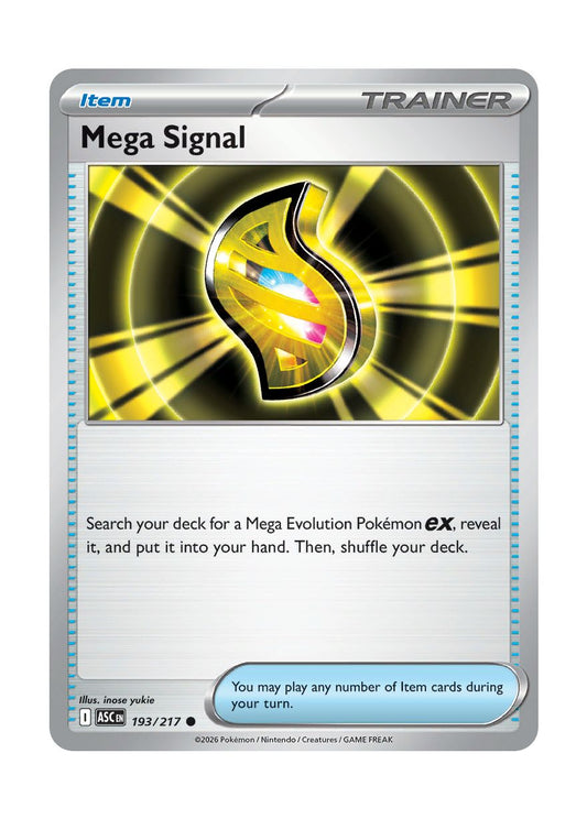 Mega Signal (193/217) - Ascended Heroes