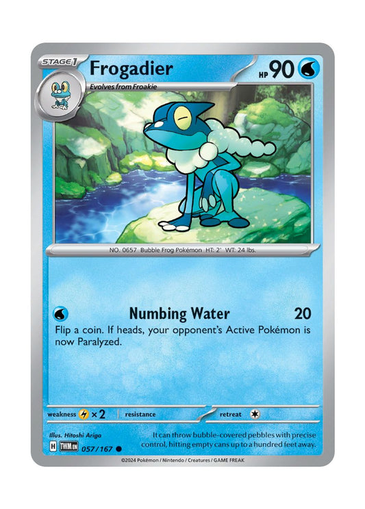 Frogadier - Reverse Holo (057/167) - Twilight Masquerade