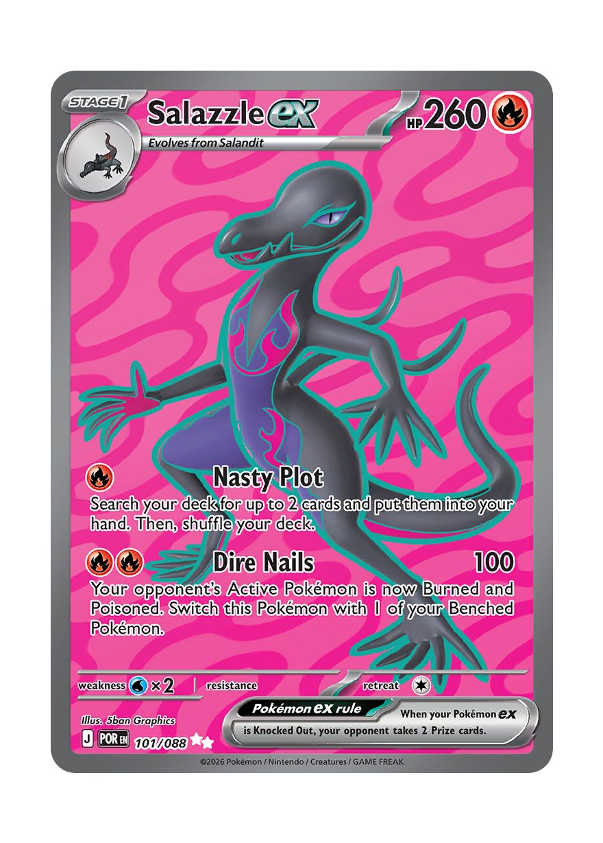 Salazzle ex (101/88) - Perfect Order