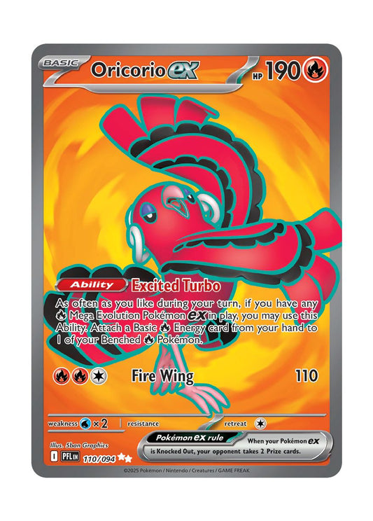 Oricorio ex (110/94) - Phantasmal Flames