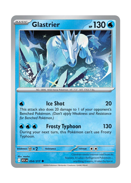 Glastrier (054/217) - Ascended Heroes