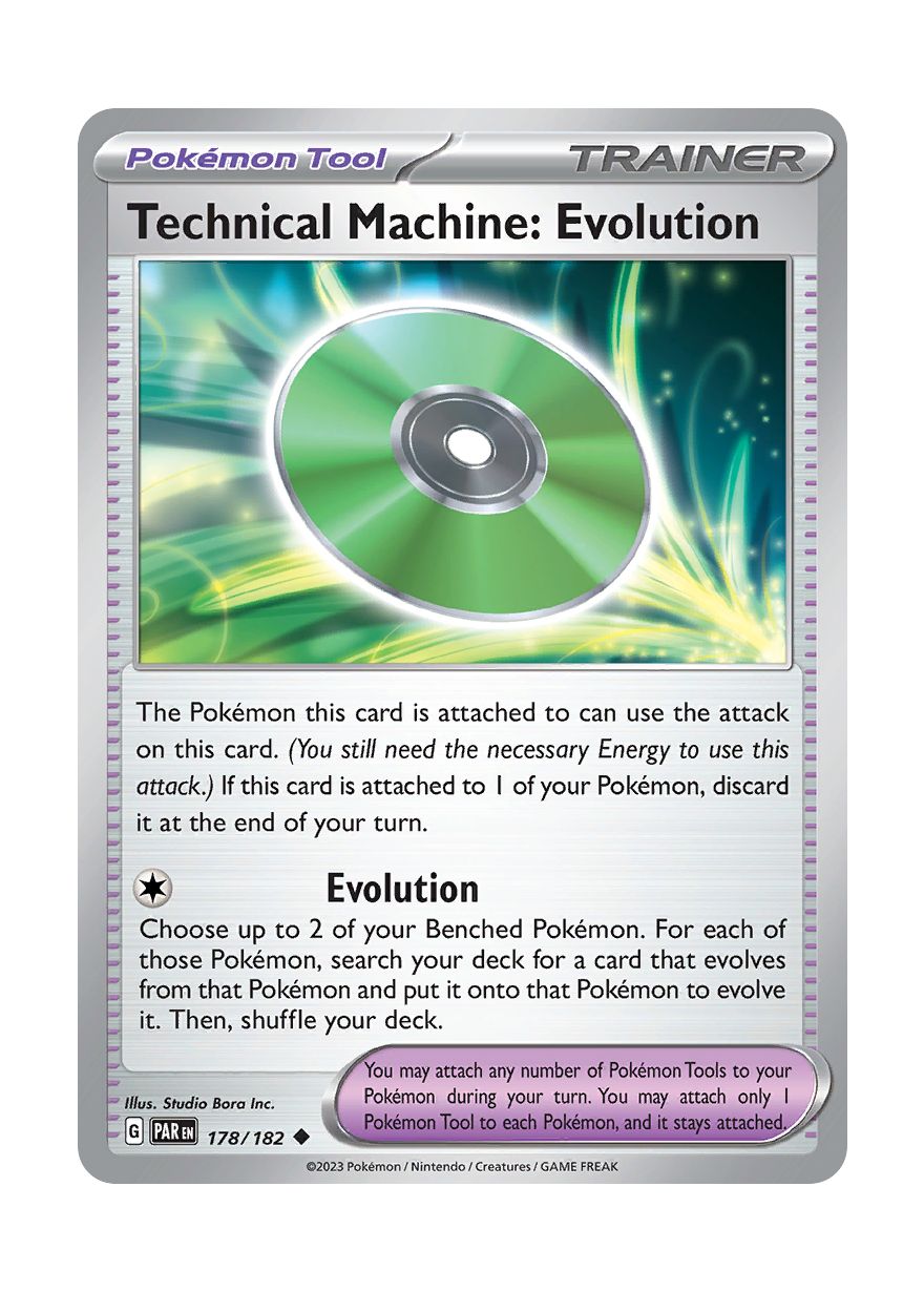 Technical Machine: Evolution - Reverse Holo (178/182) - Paradox Rift
