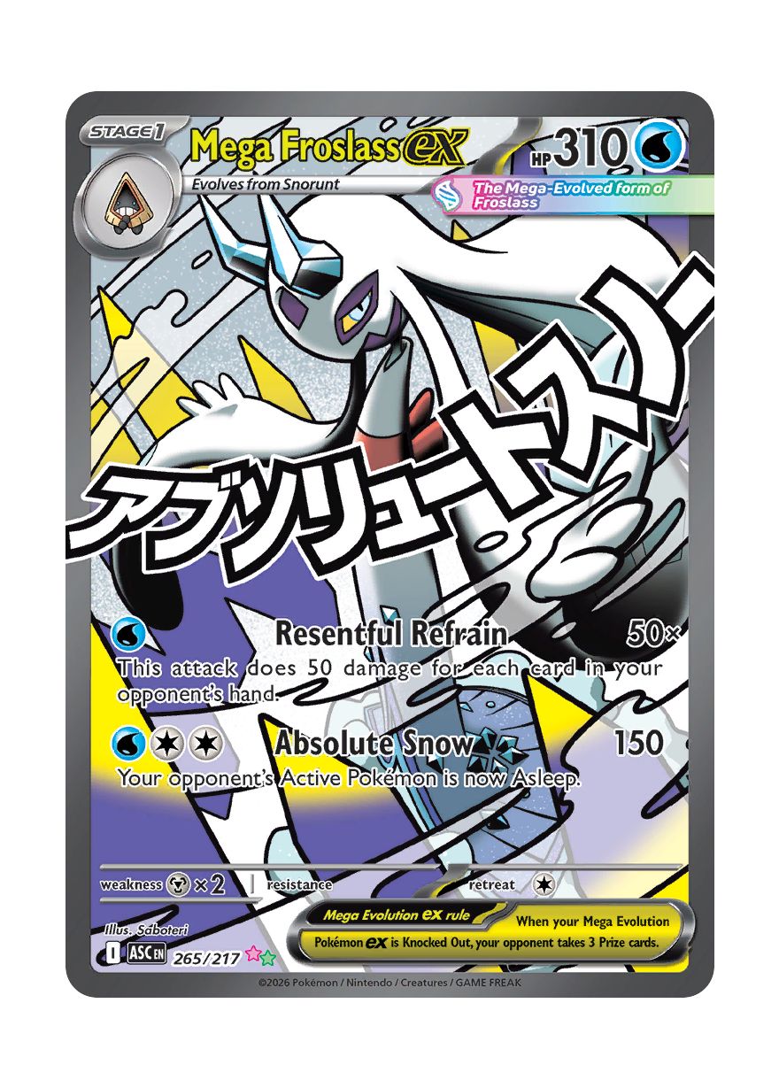 Mega Froslass ex (265/217) - Ascended Heroes