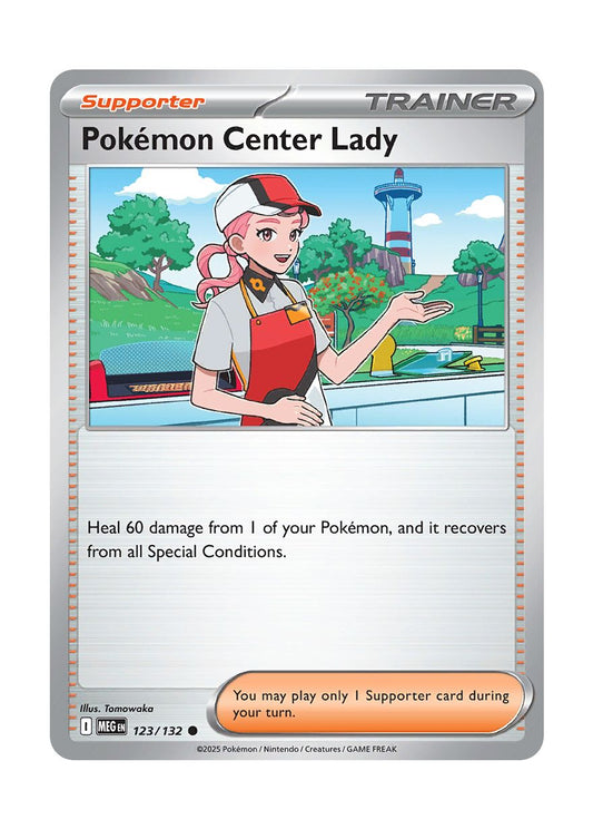 Pokémon Center Lady (123/132) - Mega Evolution
