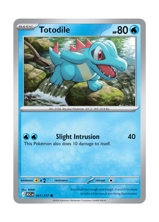Totodile (041/217) - Ascended Heroes
