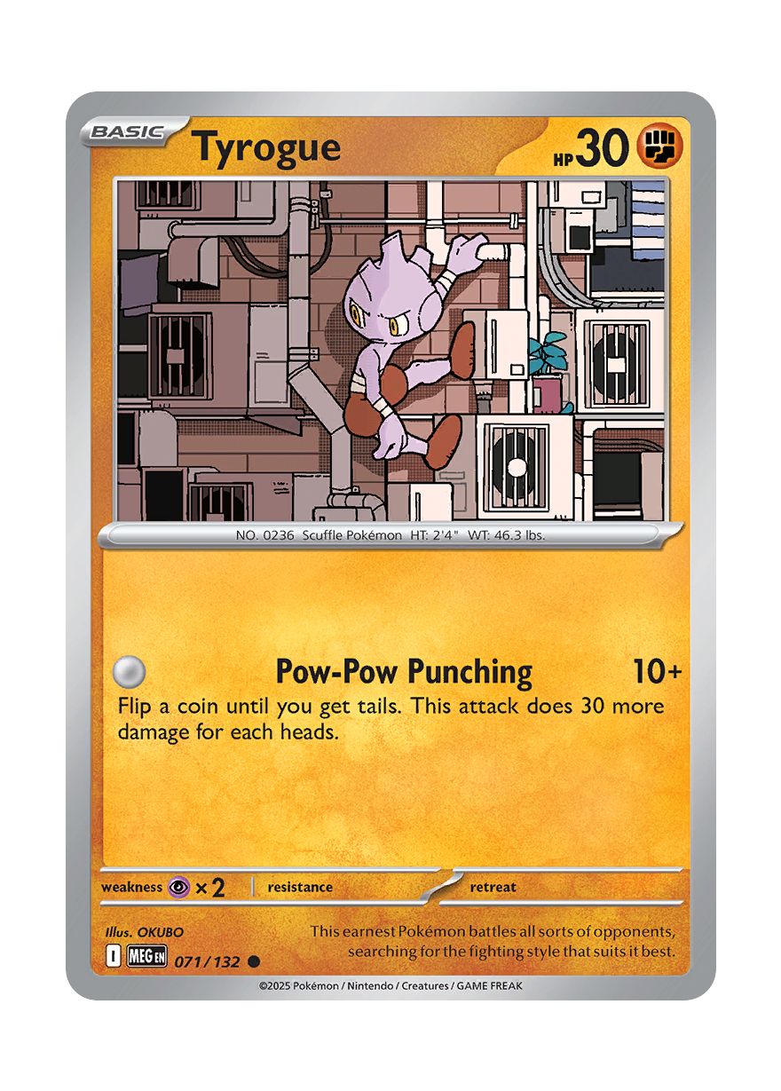 Tyrogue (071/132) - Mega Evolution