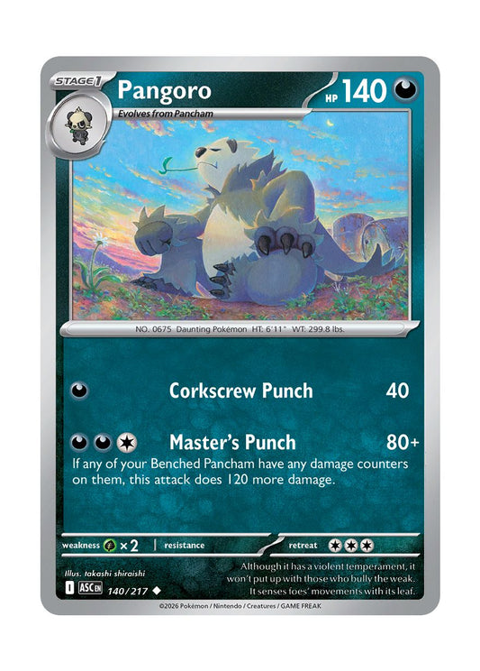 Pangoro (140/217) - Ascended Heroes
