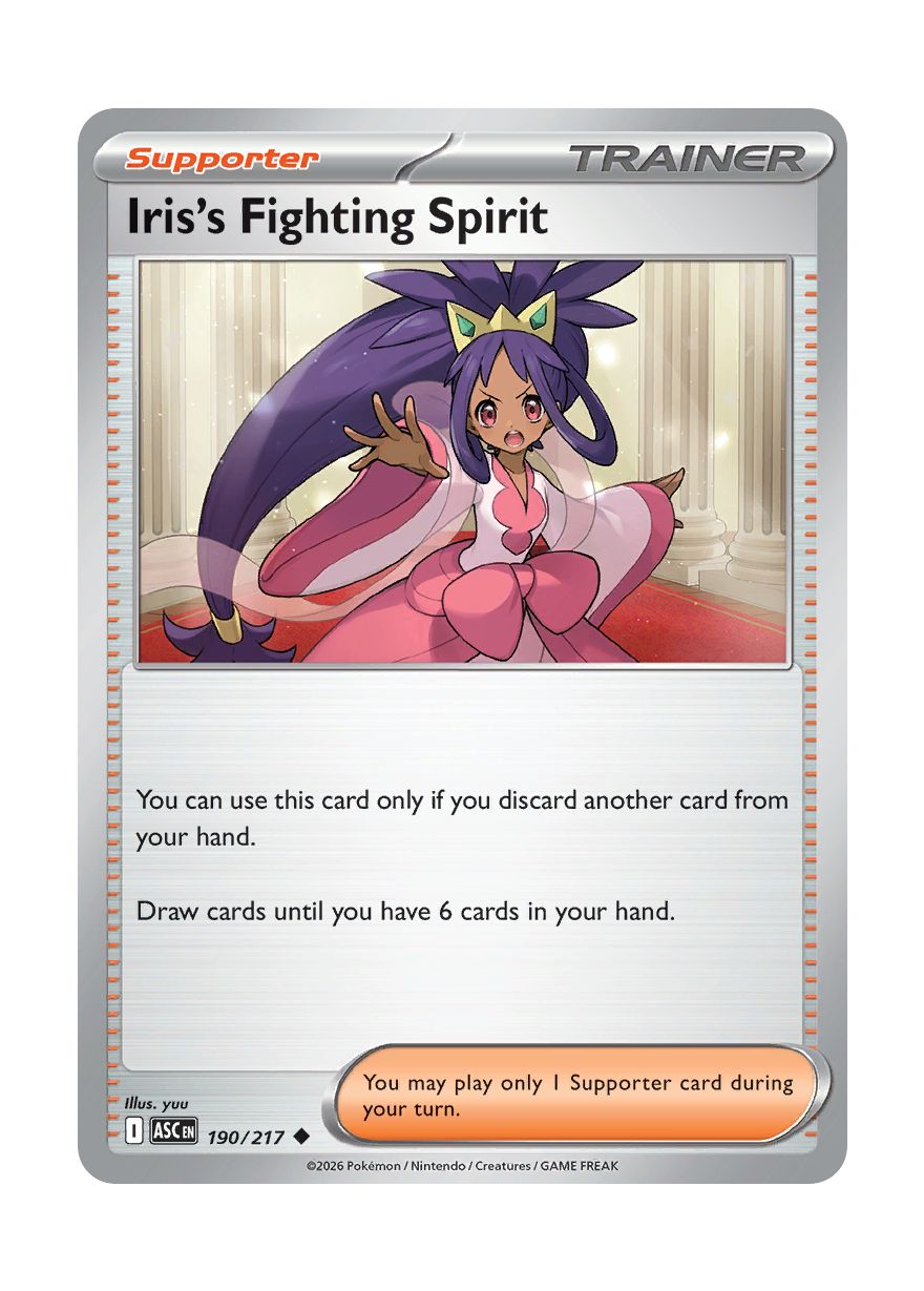 Iris's Fighting Spirit (190/217) - Ascended Heroes