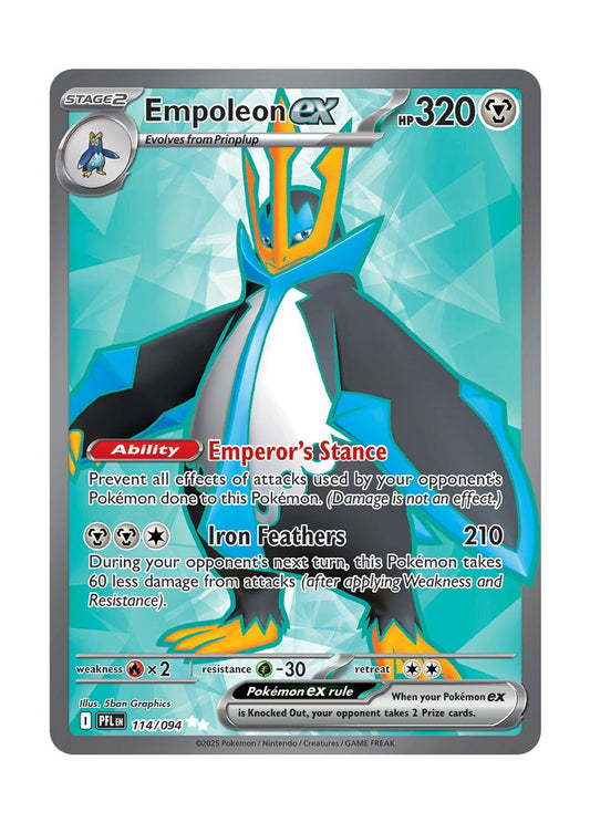 Empoleon ex (114/94) - Phantasmal Flames