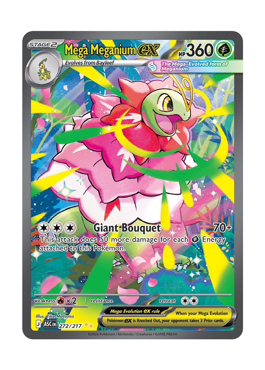 Mega Meganium ex (272/217) - Ascended Heroes
