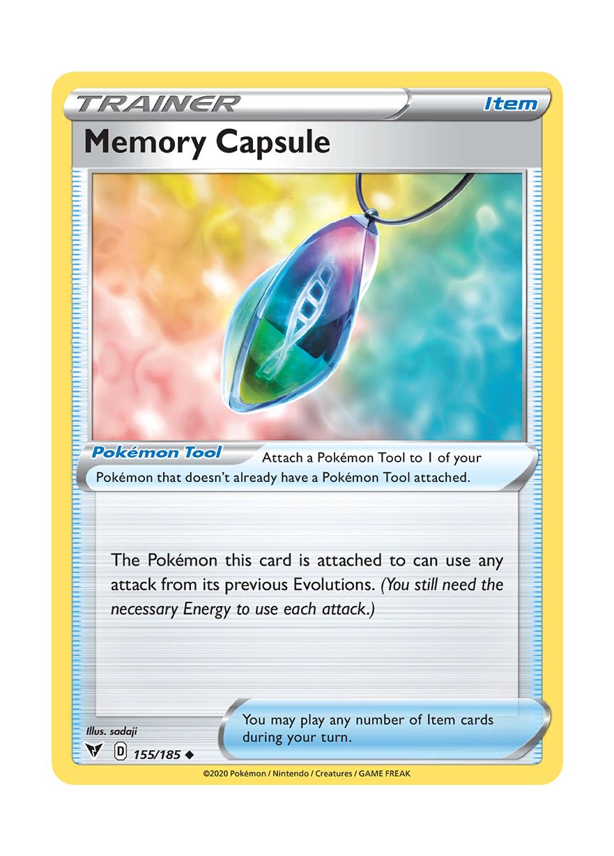 Memory Capsule - Reverse Holo (155/185) - Vivid Voltage