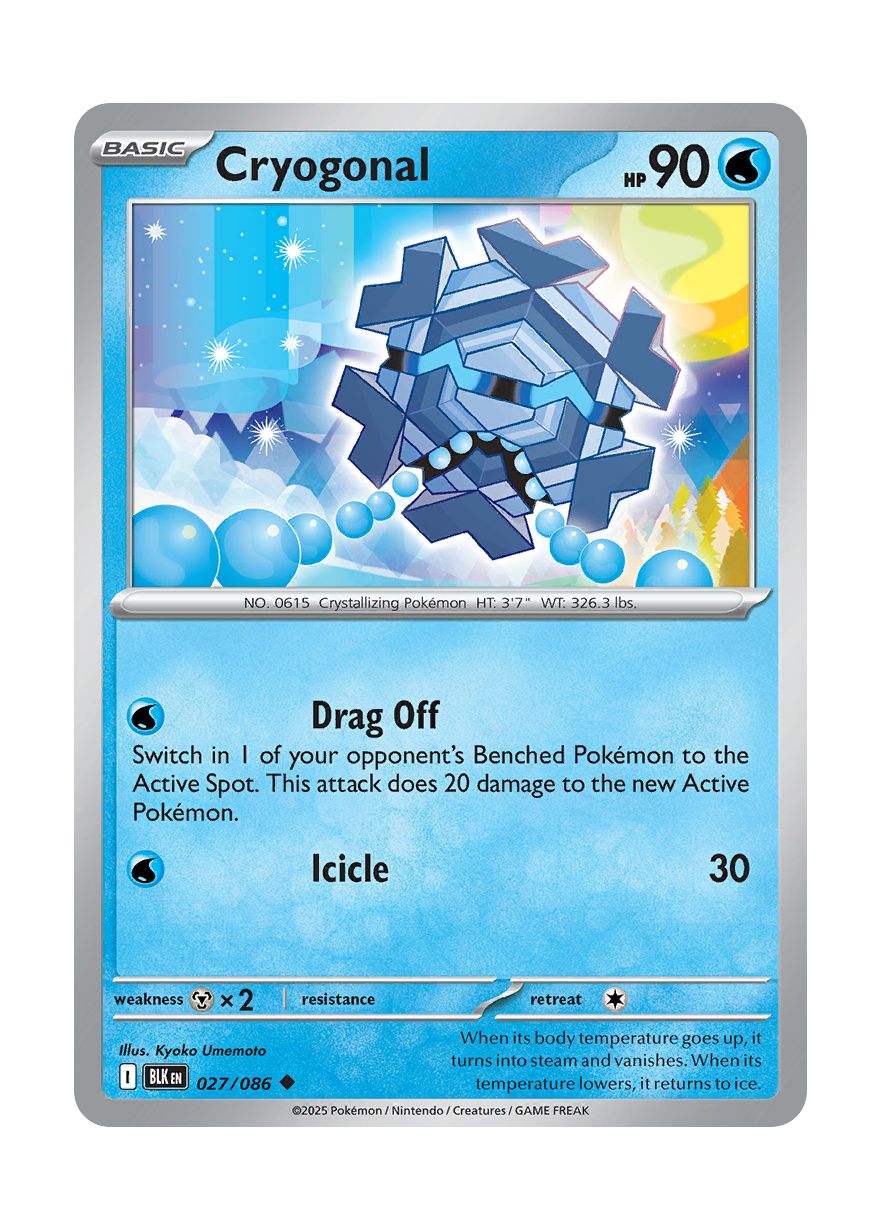 Cryogonal (027/86) - Black Bolt