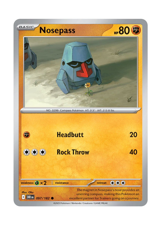 Nosepass (097/182) - Destined Rivals