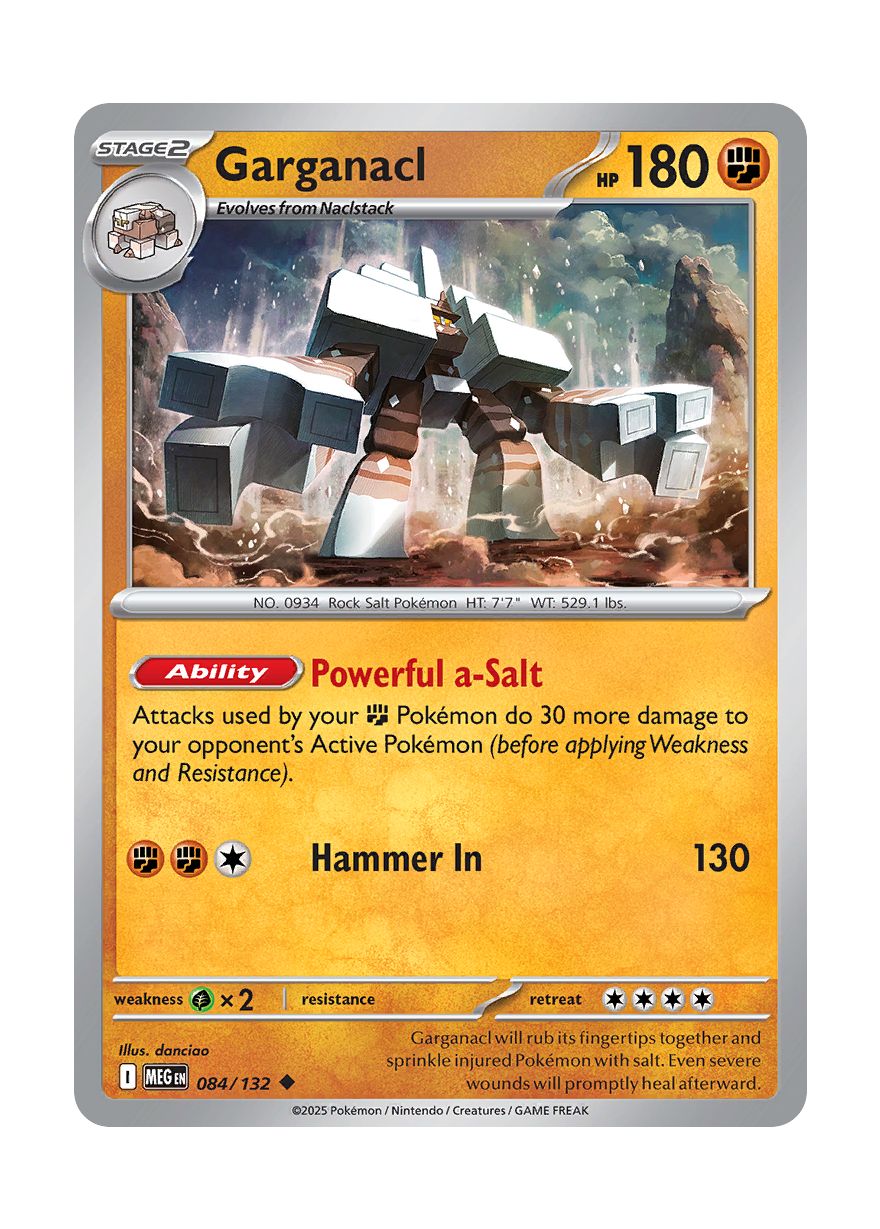 Garganacl (084/132) - Mega Evolution