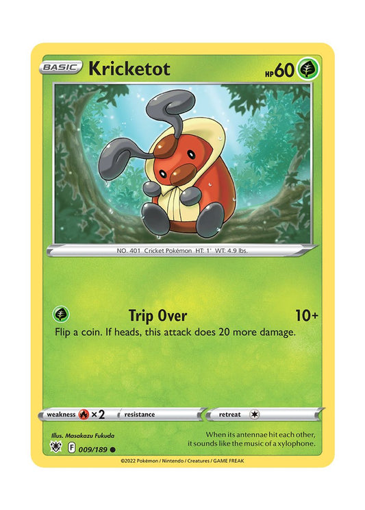 Kricketot - Reverse Holo (009/189) - Astral Radiance