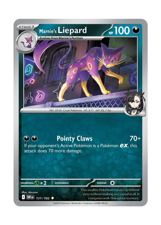 Marnie's Liepard (131/182) - Destined Rivals