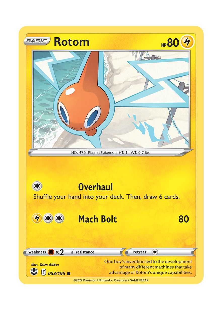 Rotom - Reverse Holo (053/195) - Silver Tempest