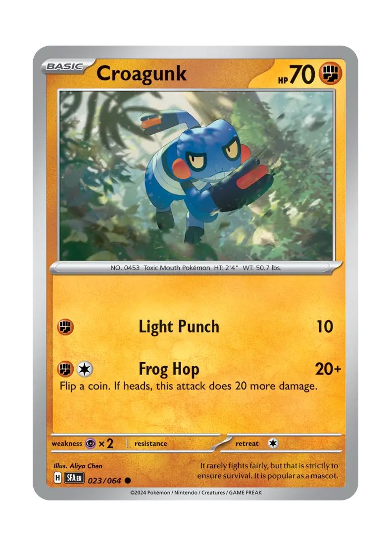 Croagunk (023/64) - Shrouded Fable