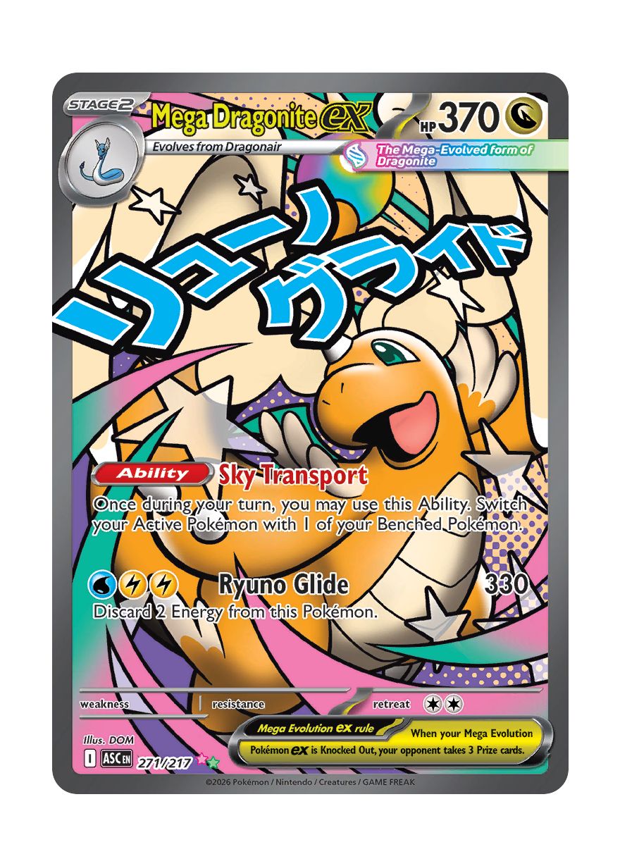 Mega Dragonite ex (271/217) - Ascended Heroes
