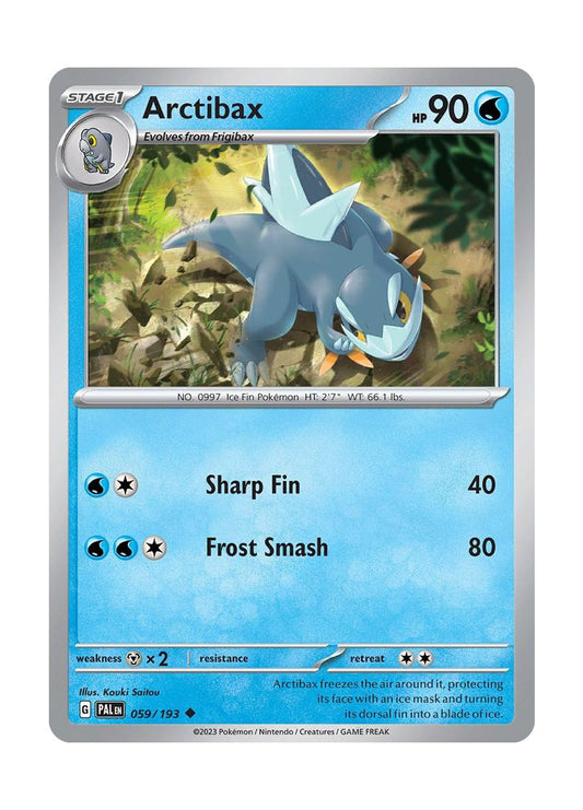 Arctibax - Reverse Holo (059/193) - Paldea Evolved
