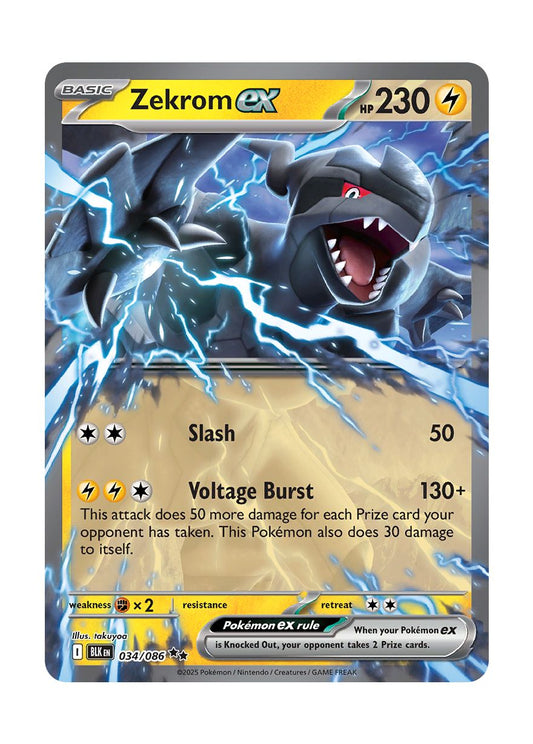 Zekrom ex (034/86) - Black Bolt