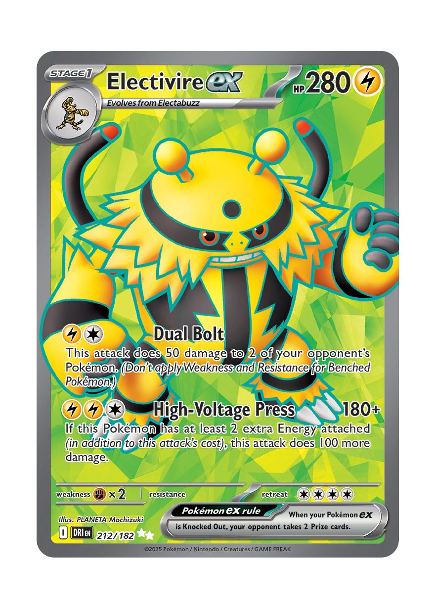Electivire ex (212/182) - Destined Rivals
